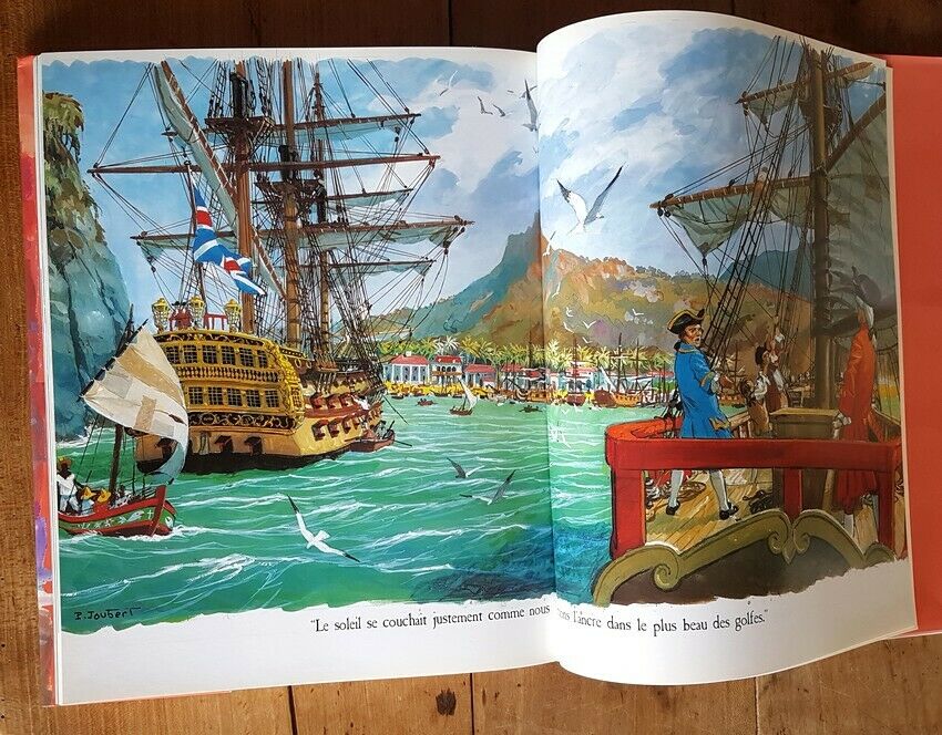 Page De Garde Album L'île Au Trésor