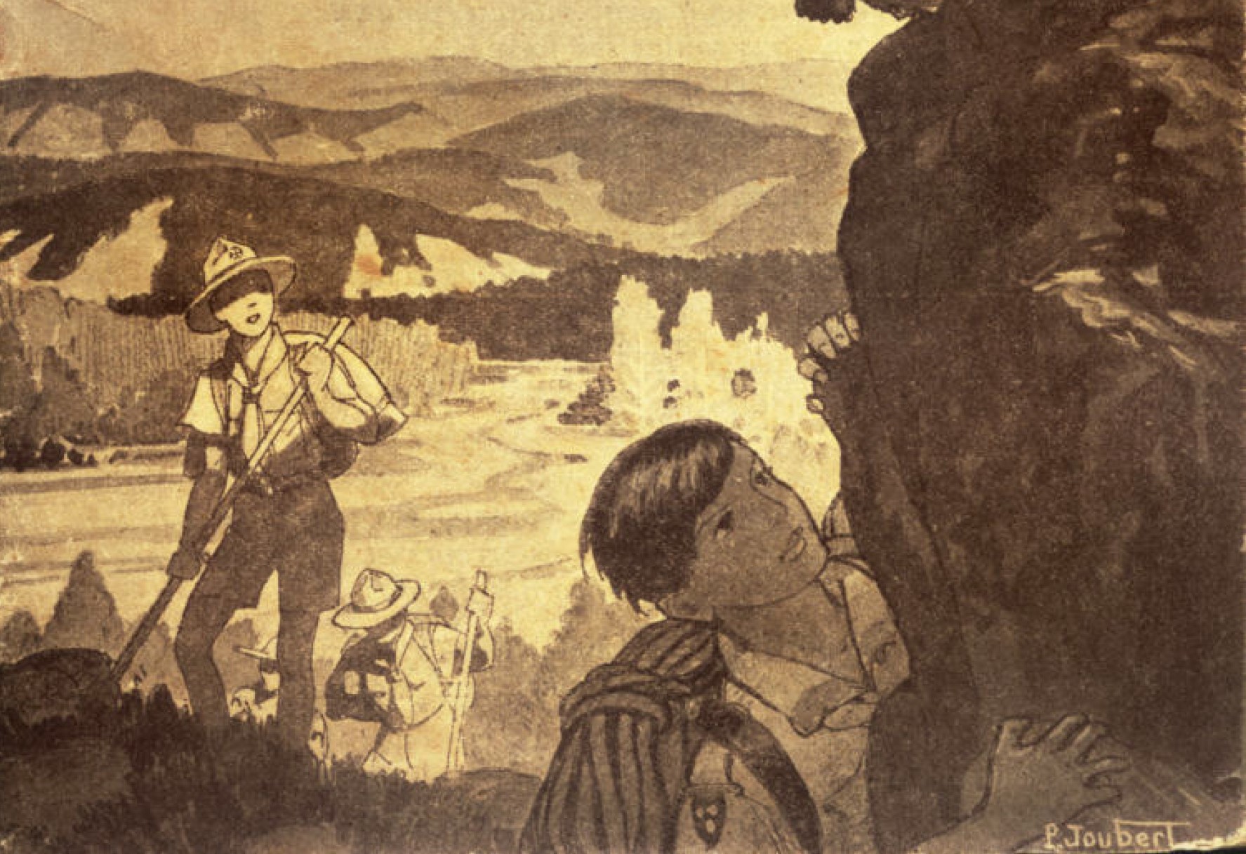 Couverture du catalogue “la hutte 1938”  SC