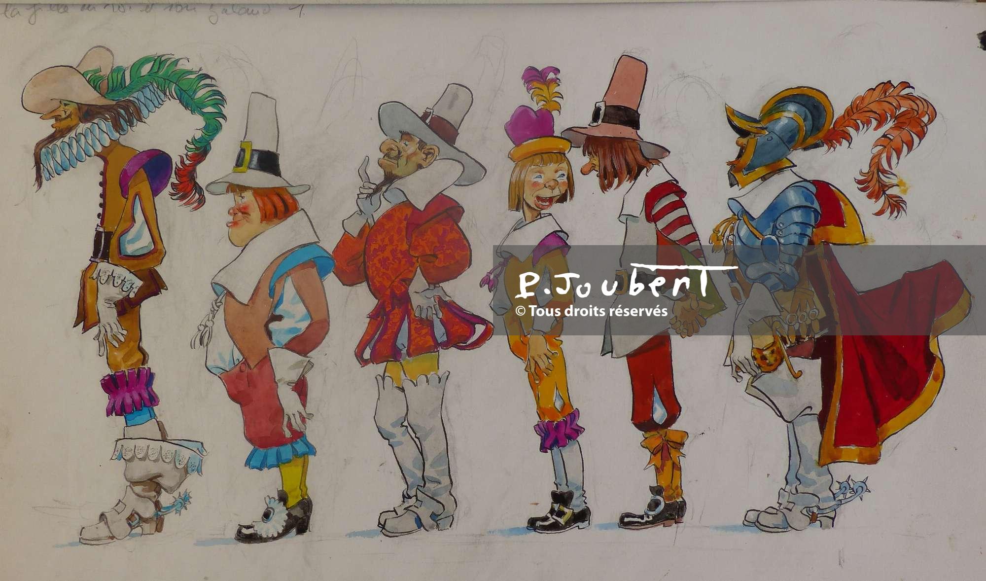 1996 contes de la Bucheronne – La fille du roi et le charbonnier    Original