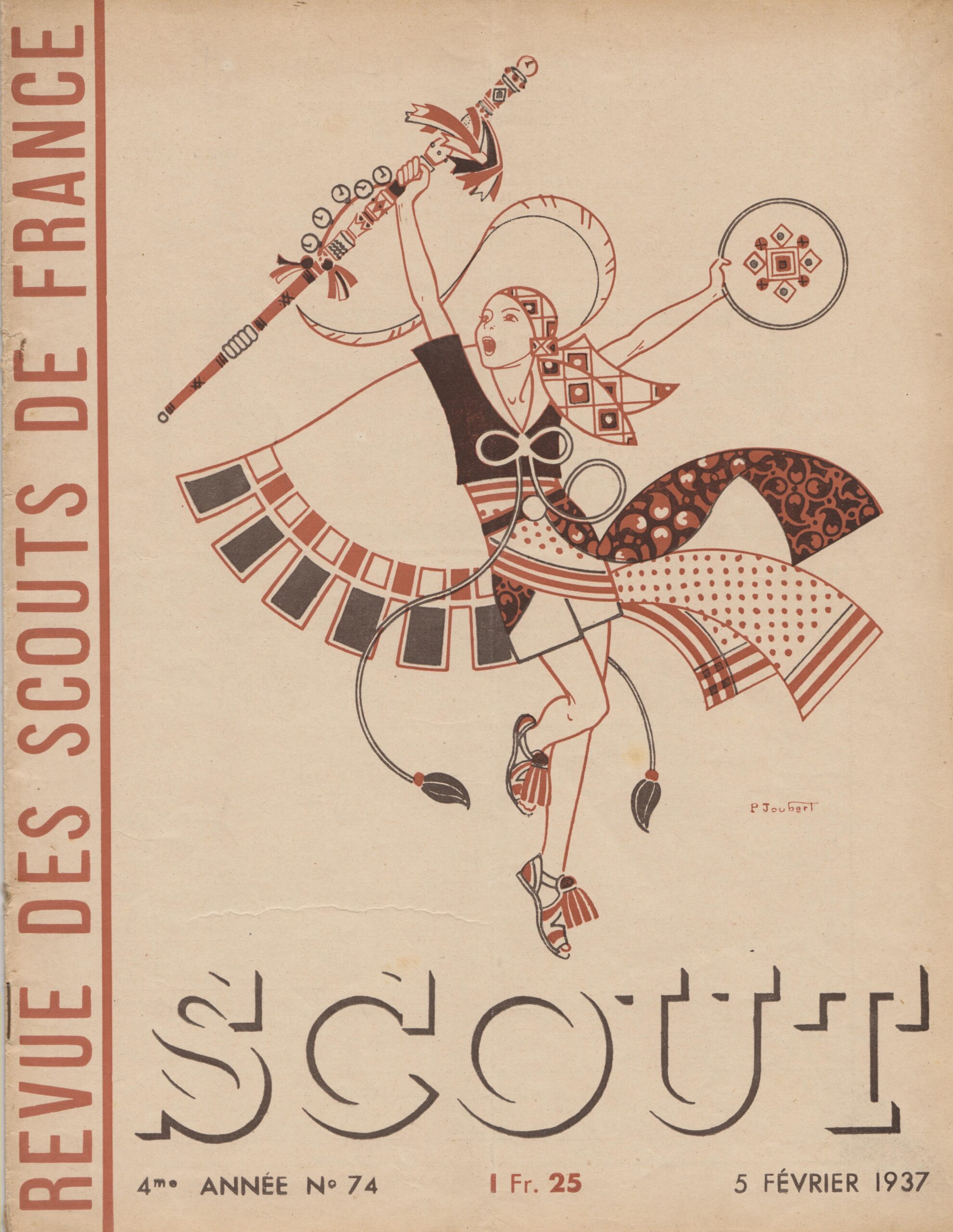 SCOUT 74 revue des scouts de France de 1937 - Pierre Joubert