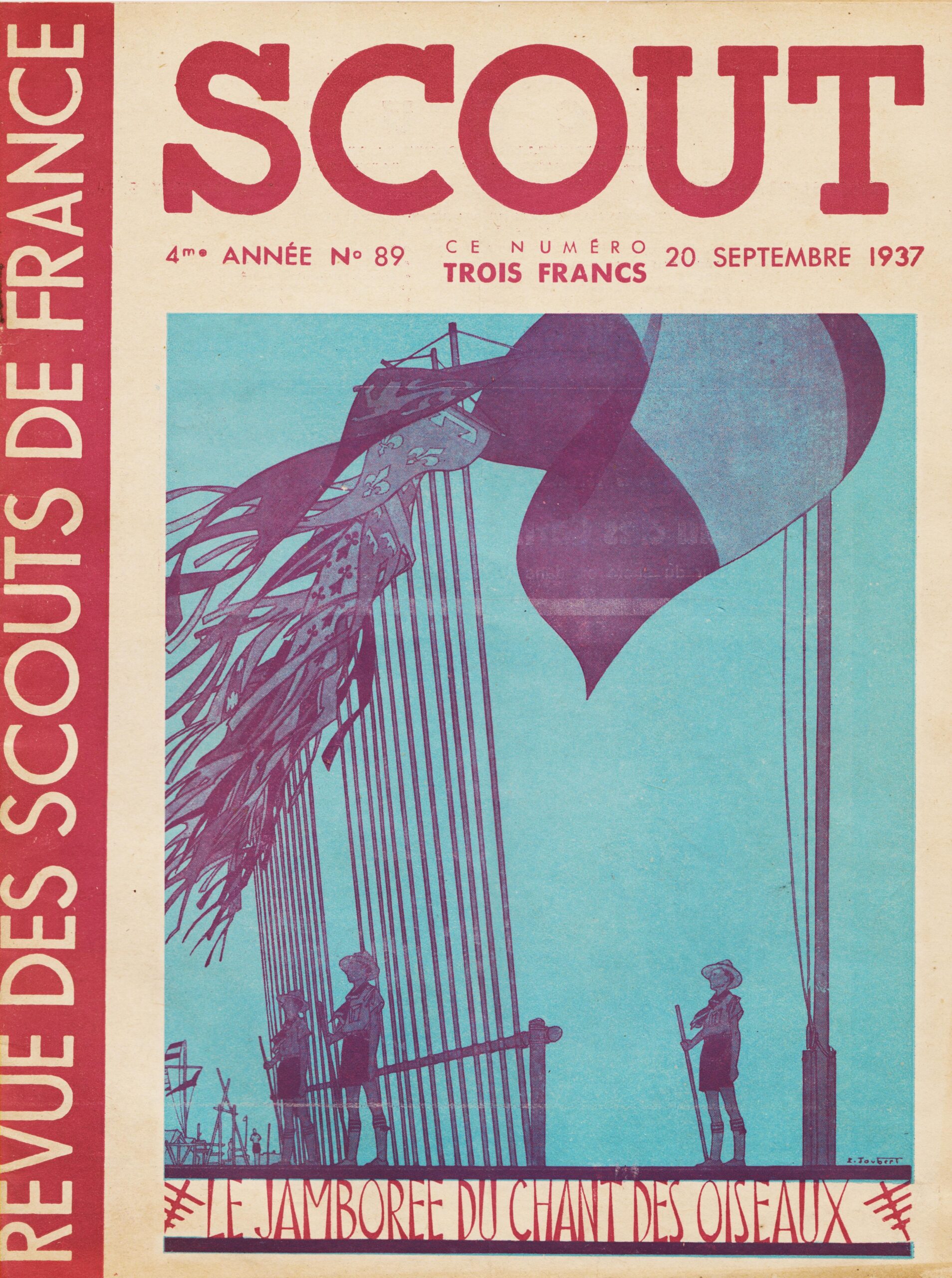 SCOUT 89 revue des scouts de France de 1937 - Pierre Joubert