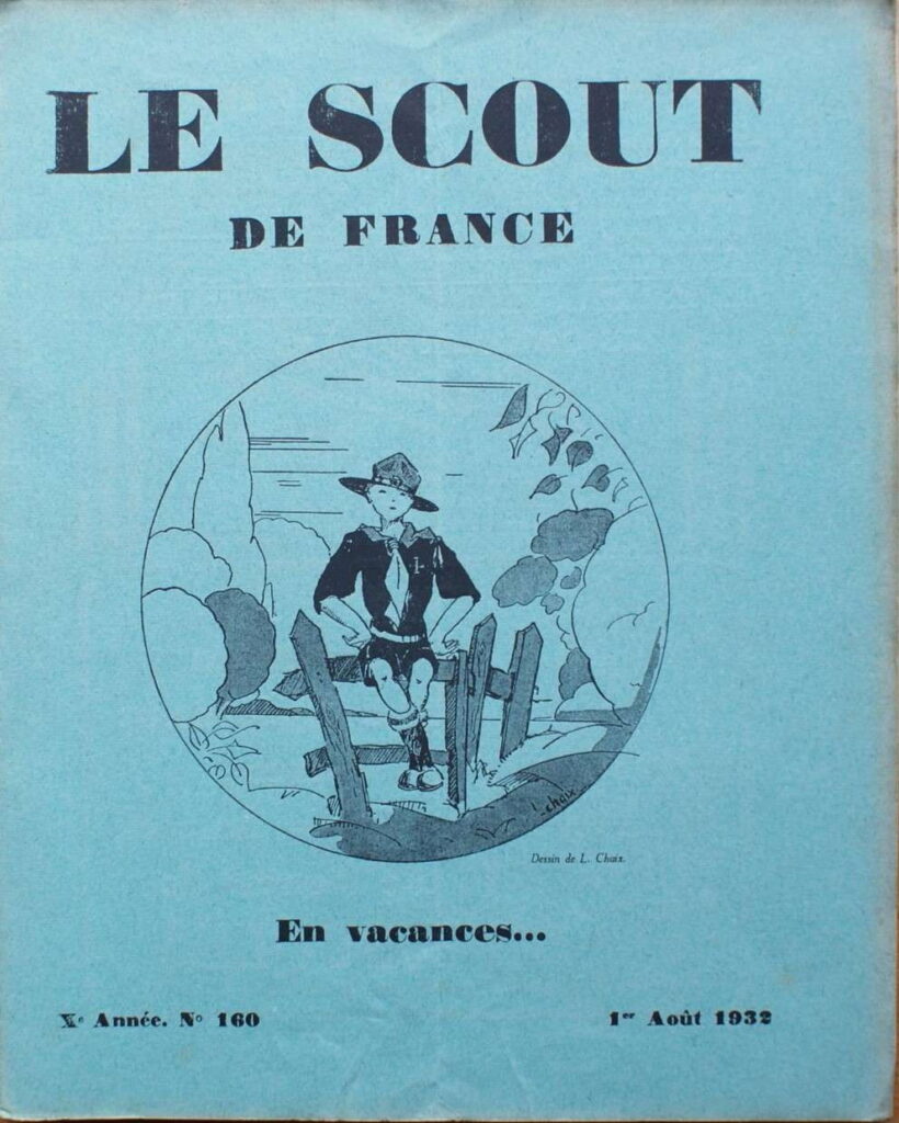 LE SCOUT 160 revue Le scout de France de 1932 - Pierre Joubert