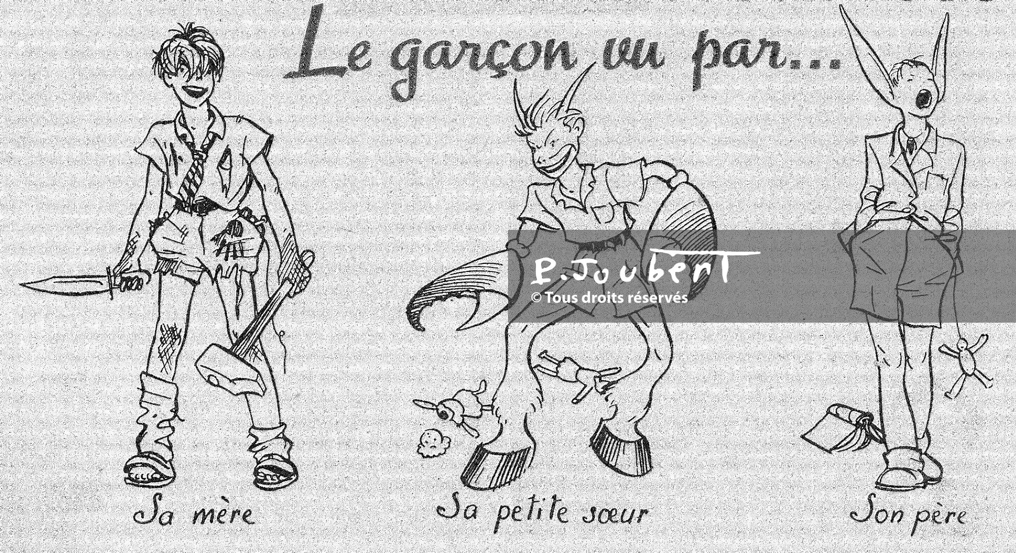 Cahier du colibri 1942 – Le Garçon vu par …