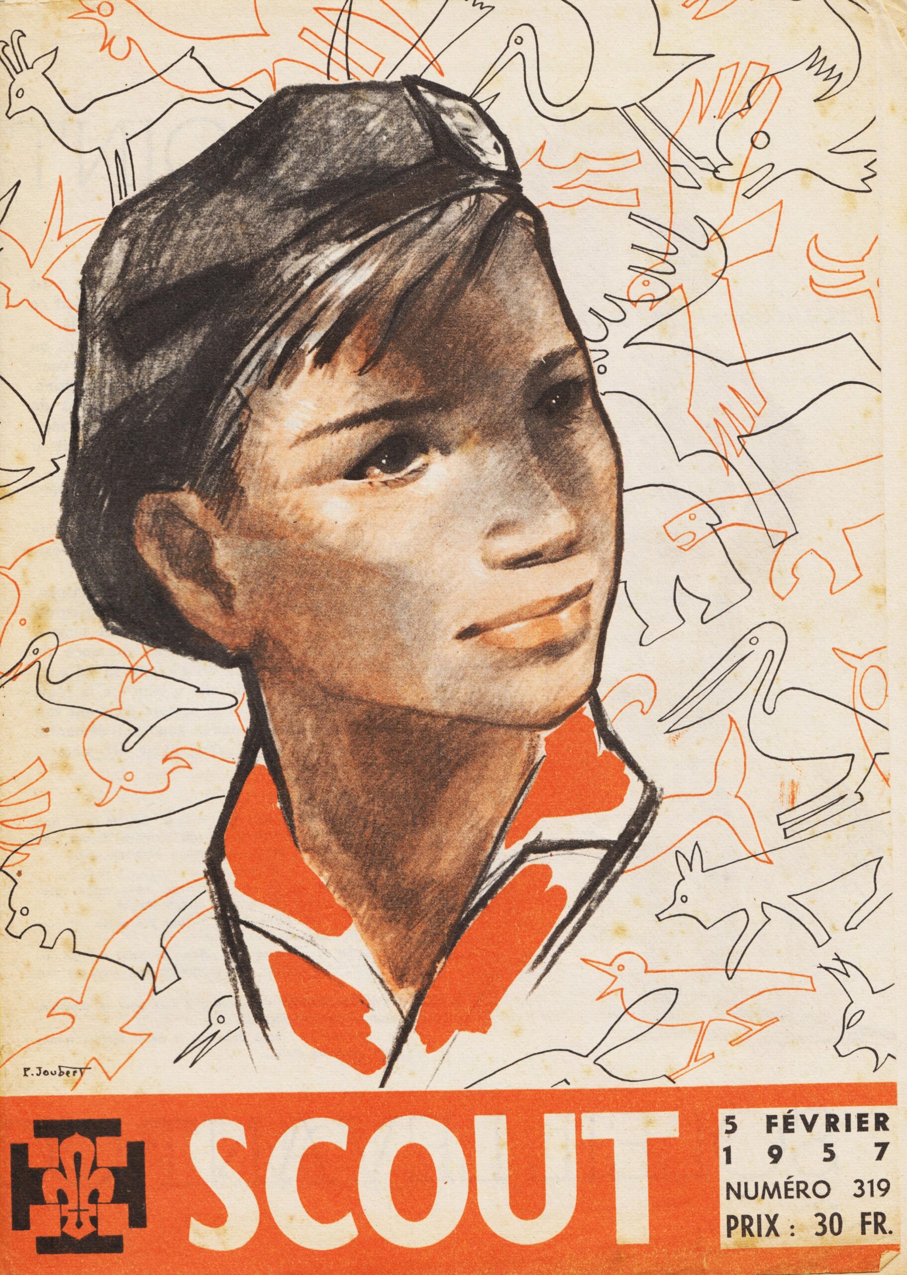 SCOUT 319 revue des scouts de France de 1957 - Pierre Joubert