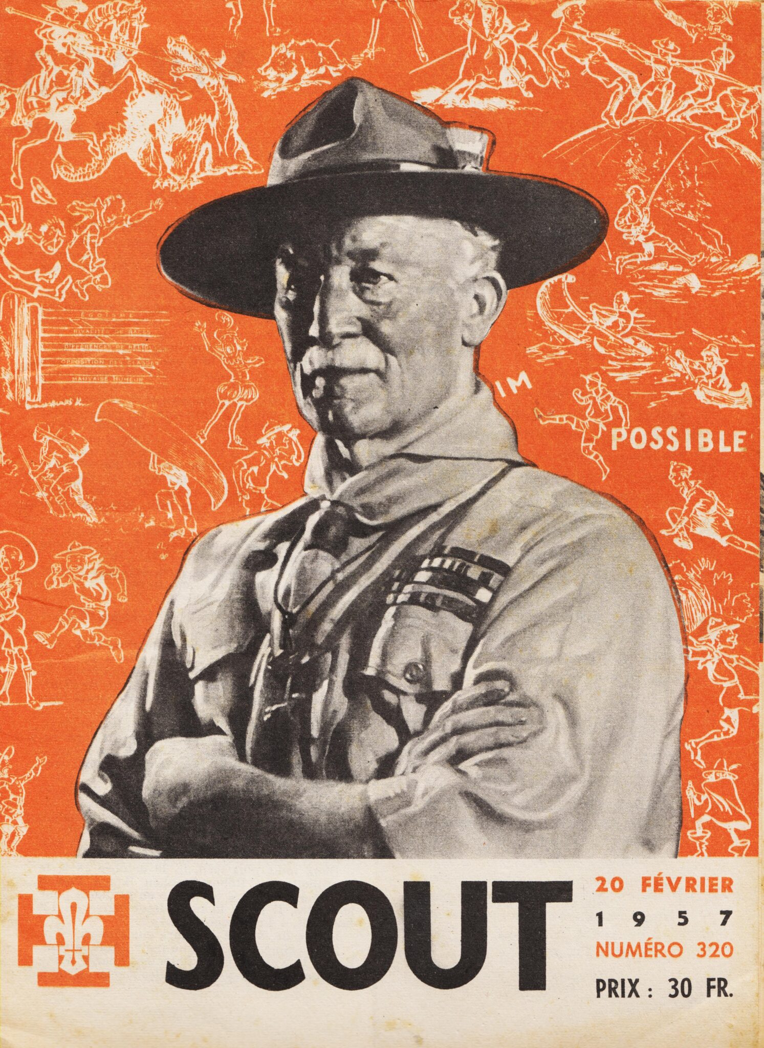 SCOUT 320 revue des scouts de France de 1957 - Pierre Joubert