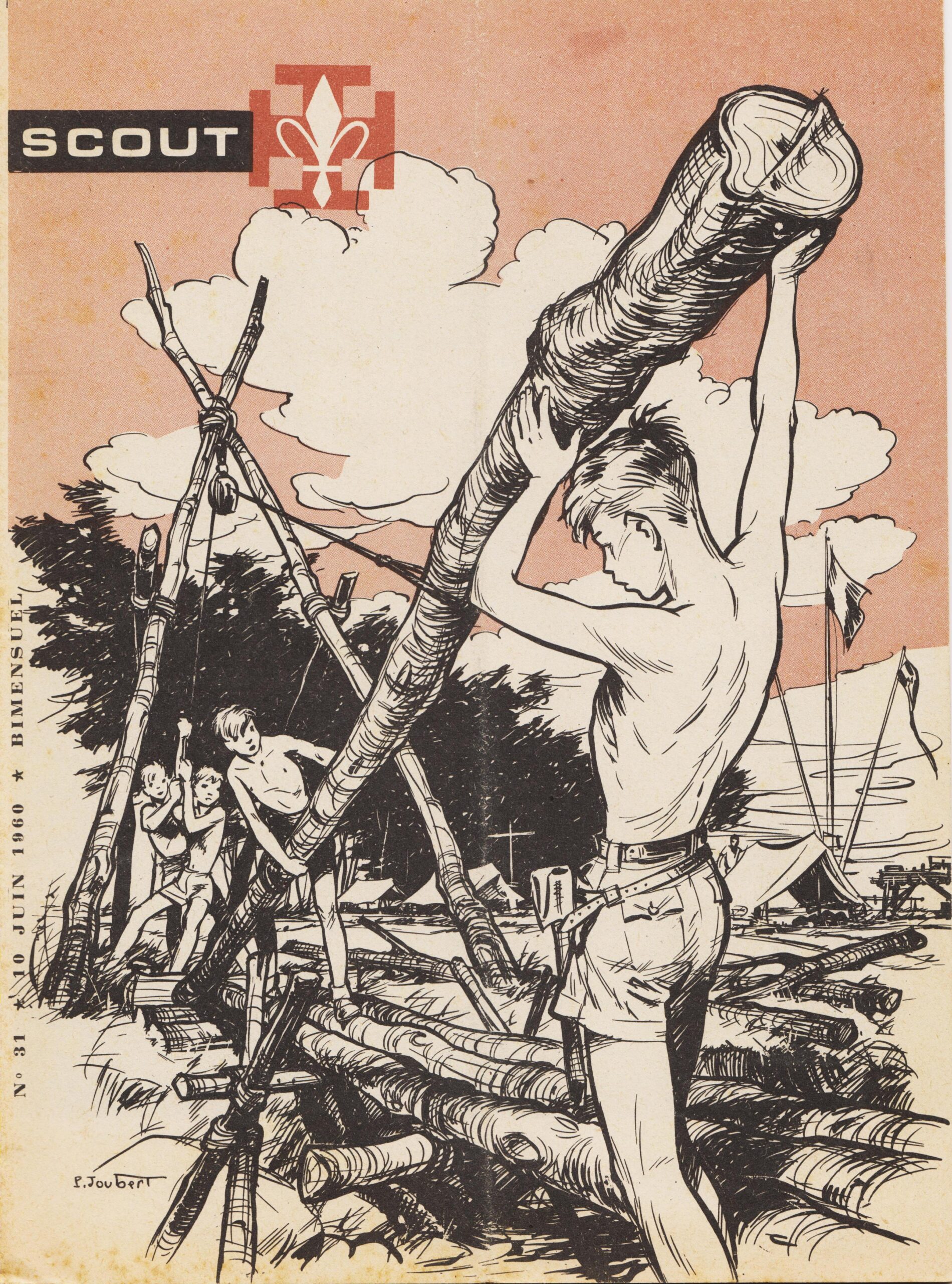SCOUT 31 couverture : construction d’un pont
