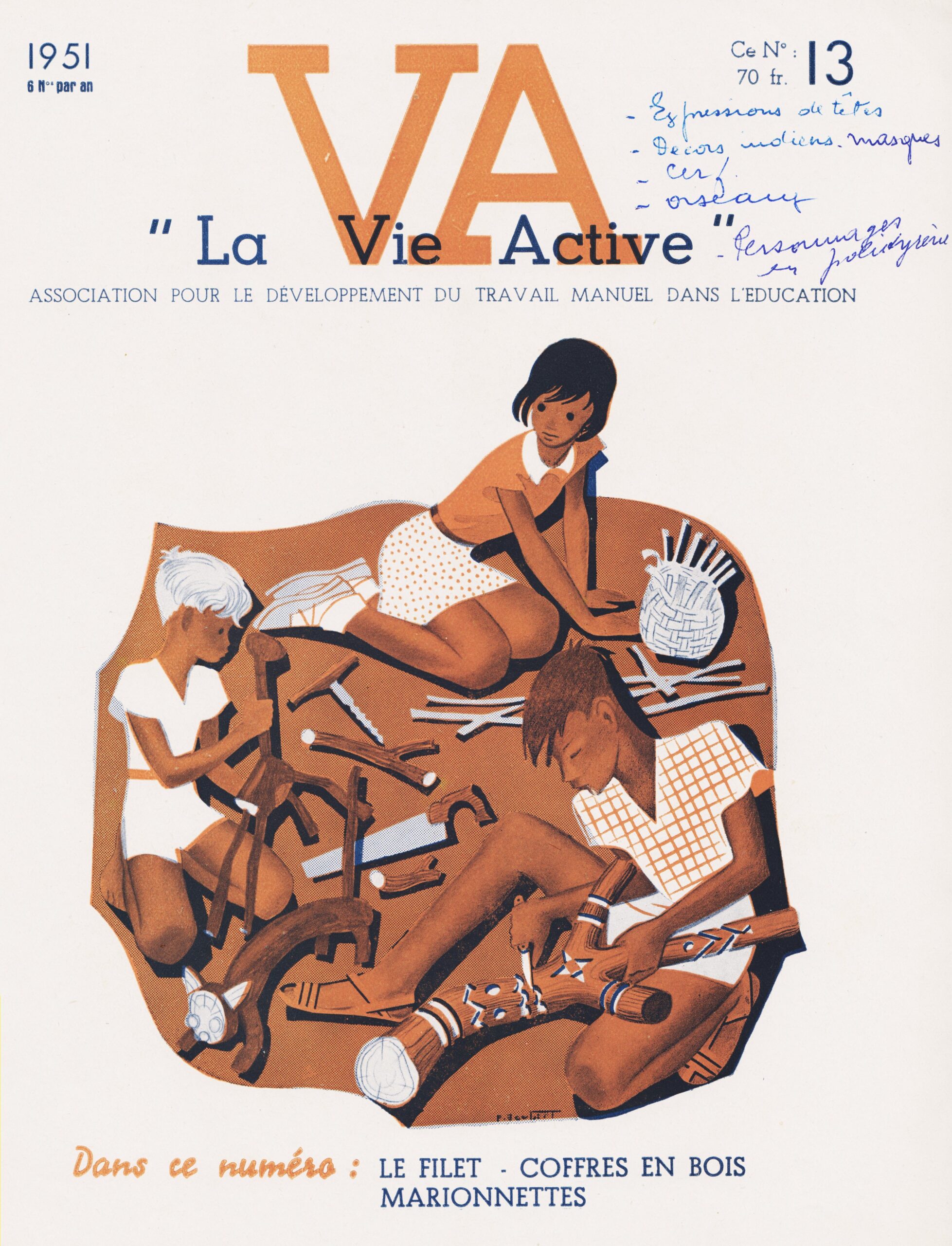 VIE ACTIVE 13 Revue 1951