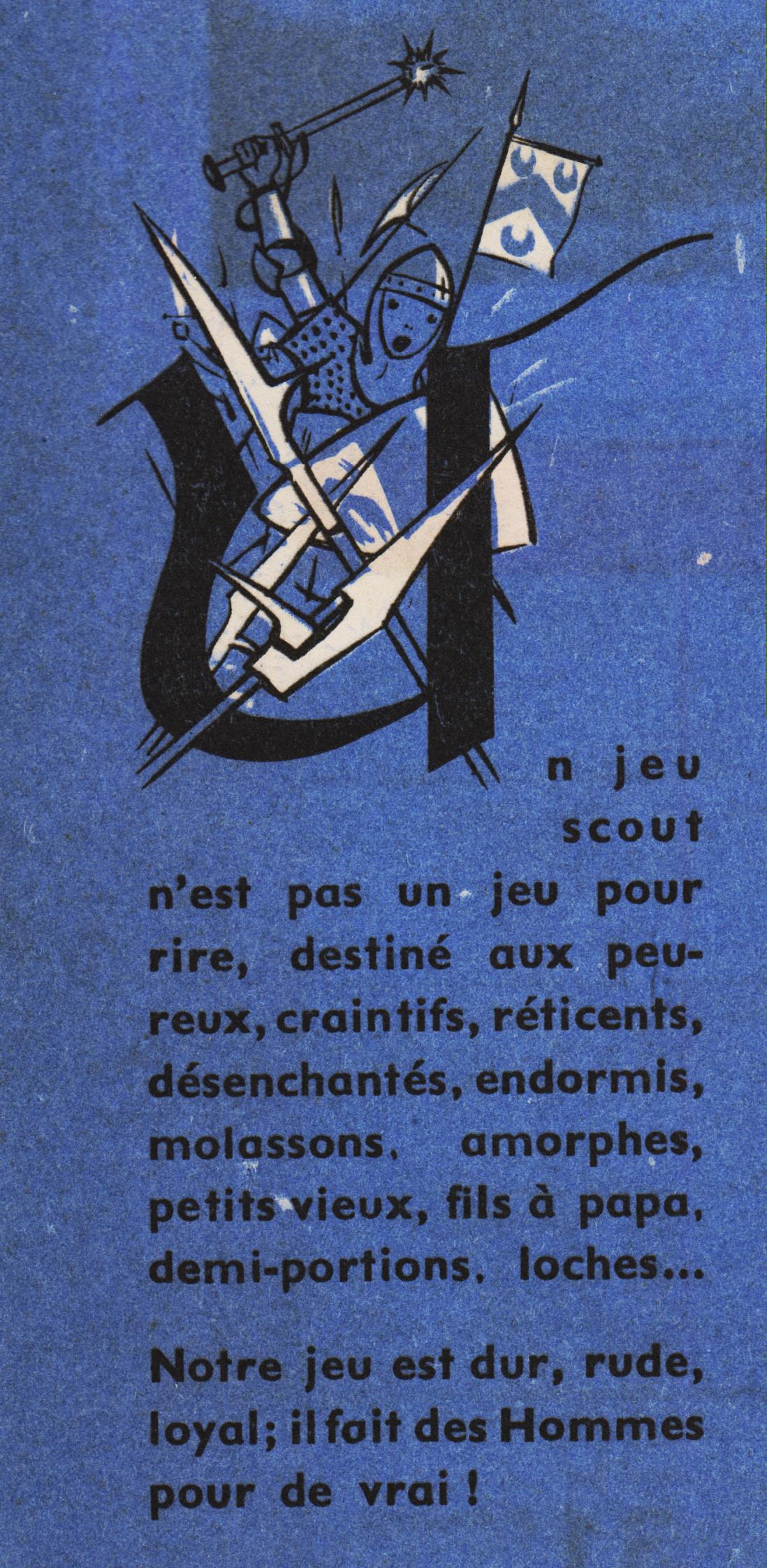 Calendrier  SDF – 1947 – FEVRIER