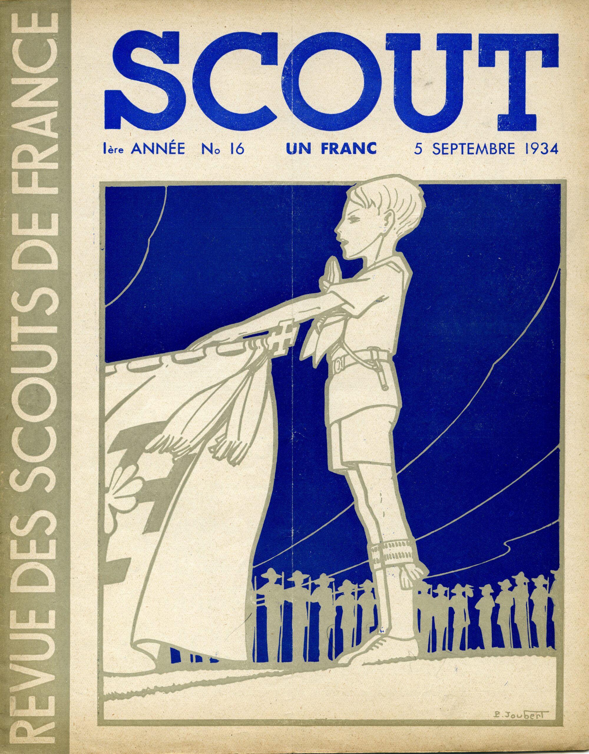 LE SCOUT 16 revue Le scout de France de 1934 - Pierre Joubert