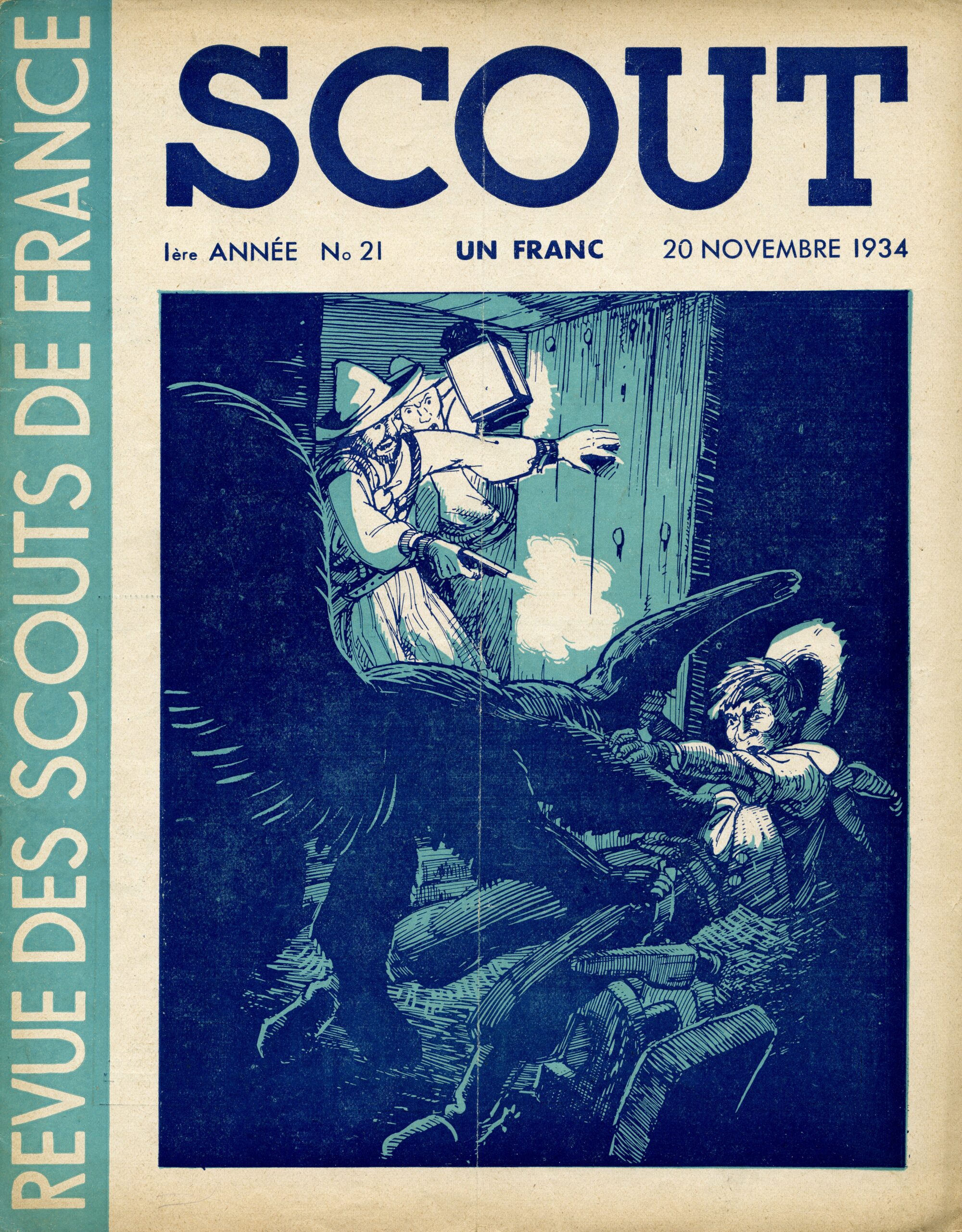 LE SCOUT 21 revue Le scout de France de 1934 - Pierre Joubert