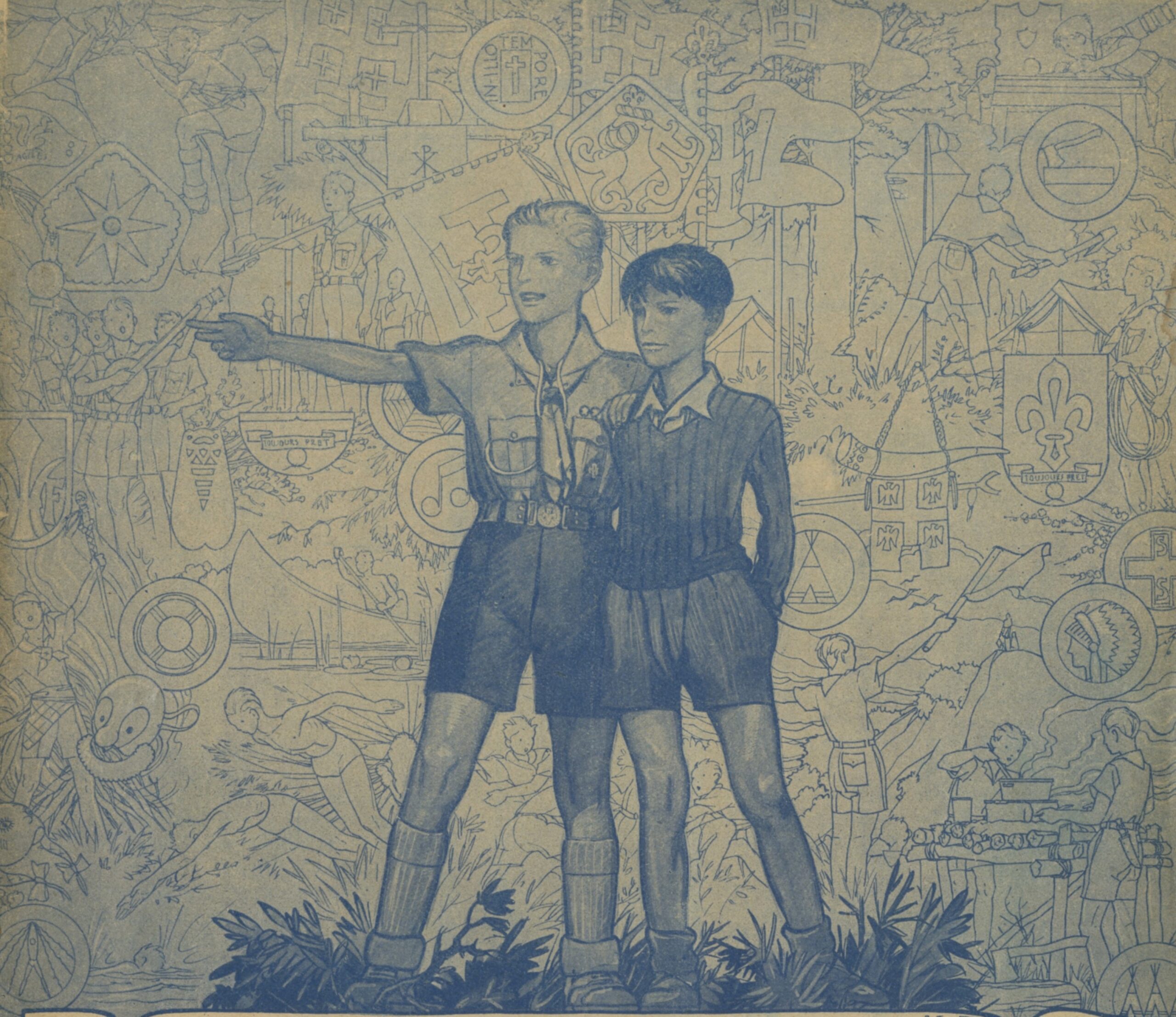 Tout cela est à toi : couv SCOUT 162 de 1941