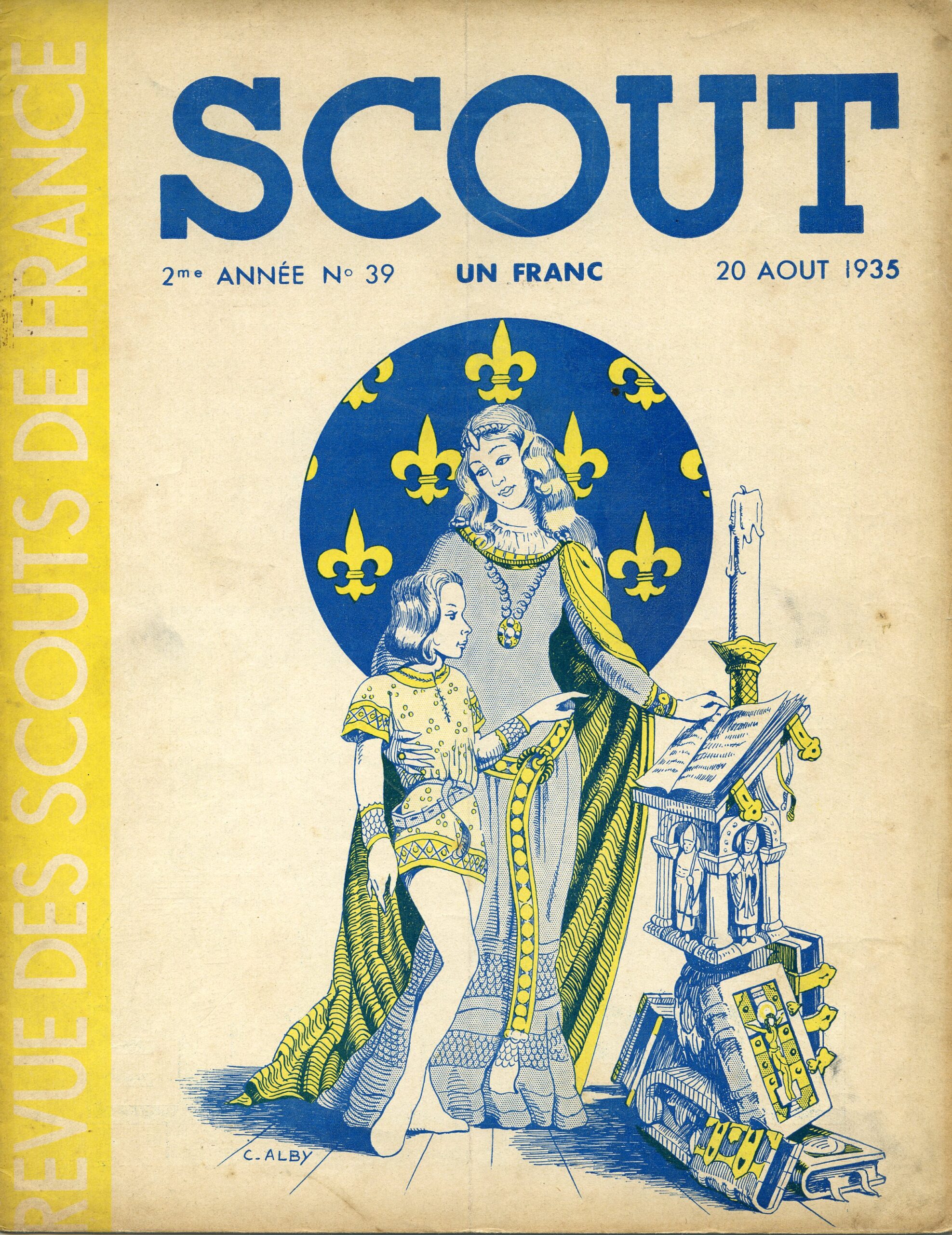 LE SCOUT 39 revue Le scout de France de 1935 - Pierre Joubert