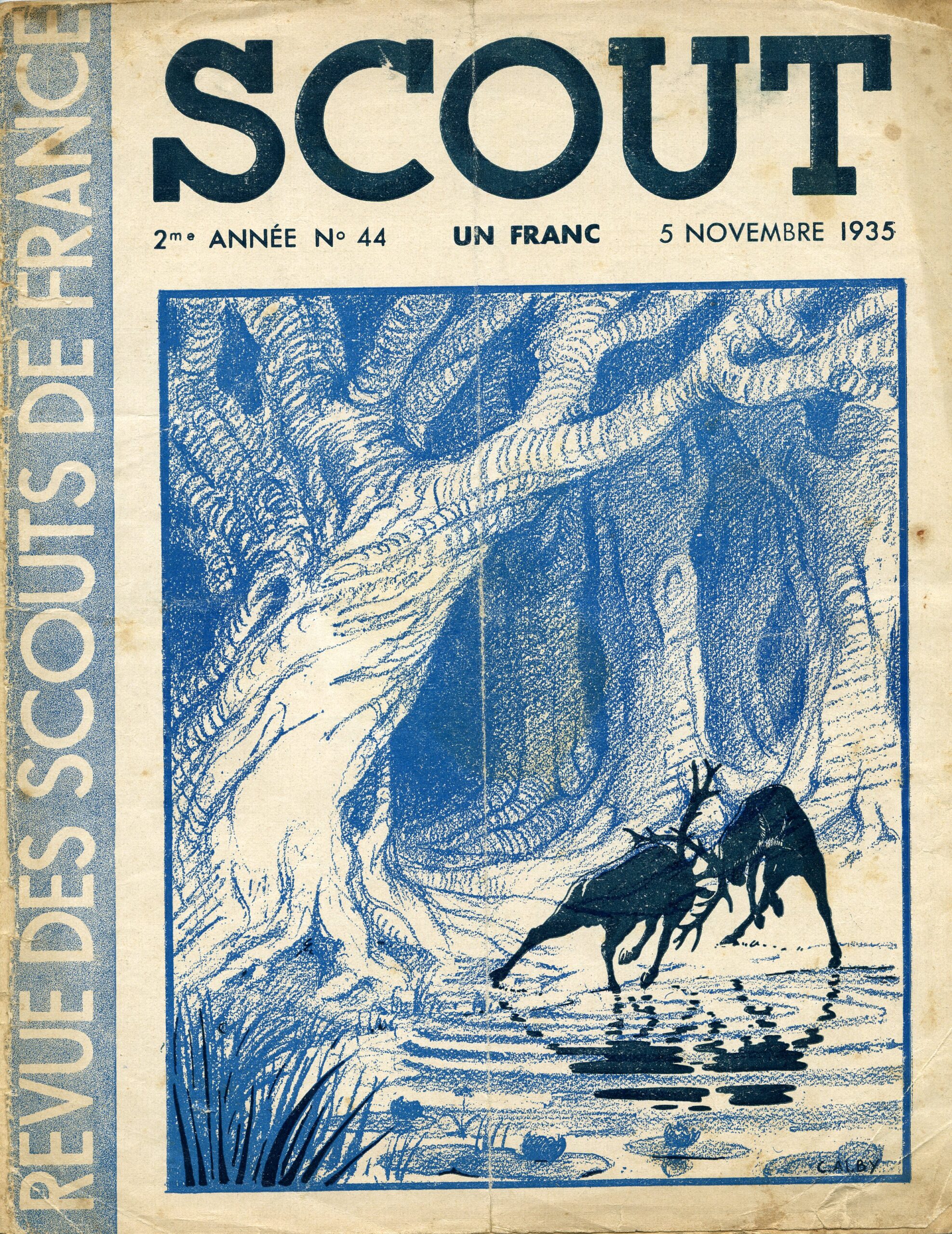 LE SCOUT 44 revue Le scout de France de 1935 - Pierre Joubert