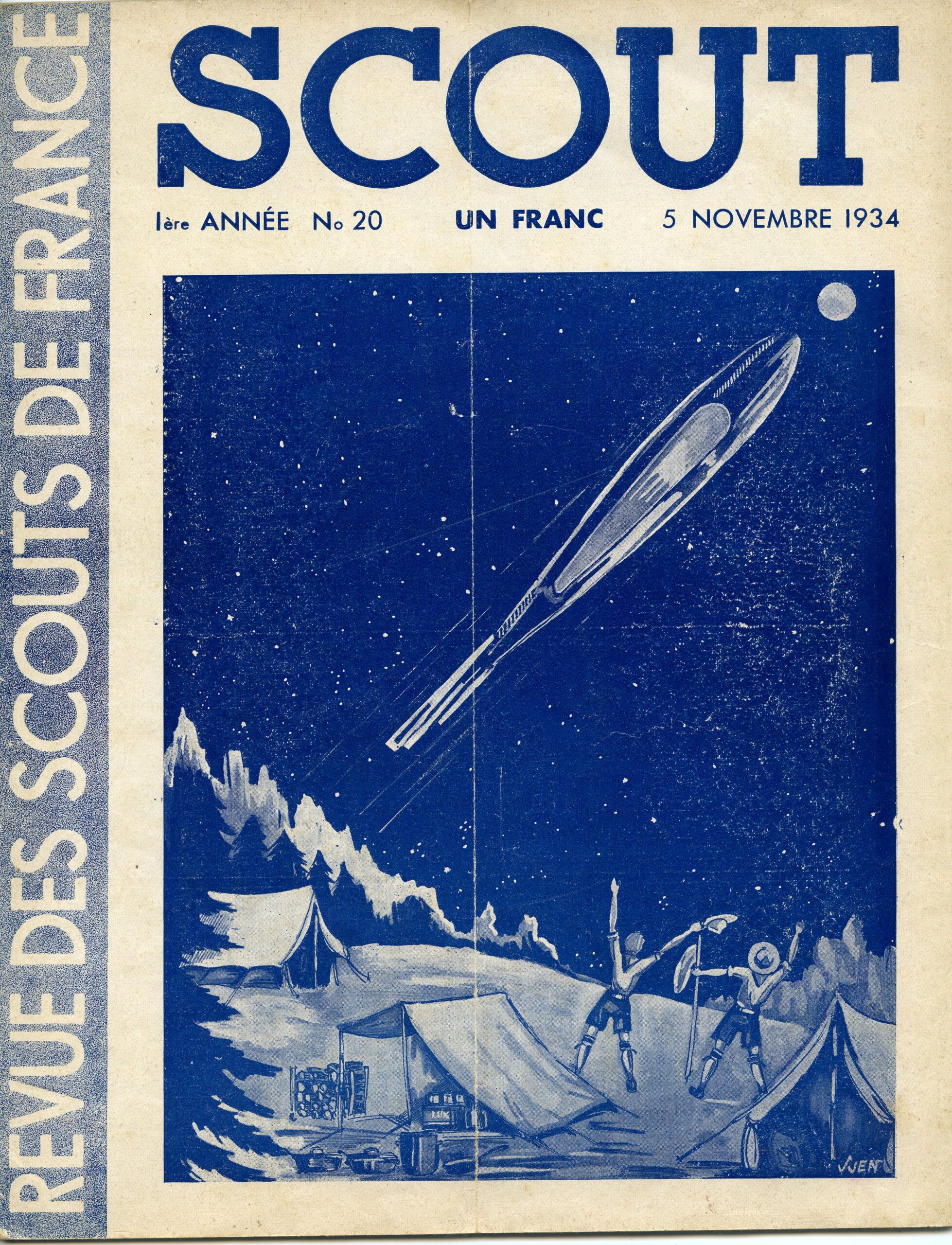 LE SCOUT 20 revue Le scout de France de 1934 - Pierre Joubert