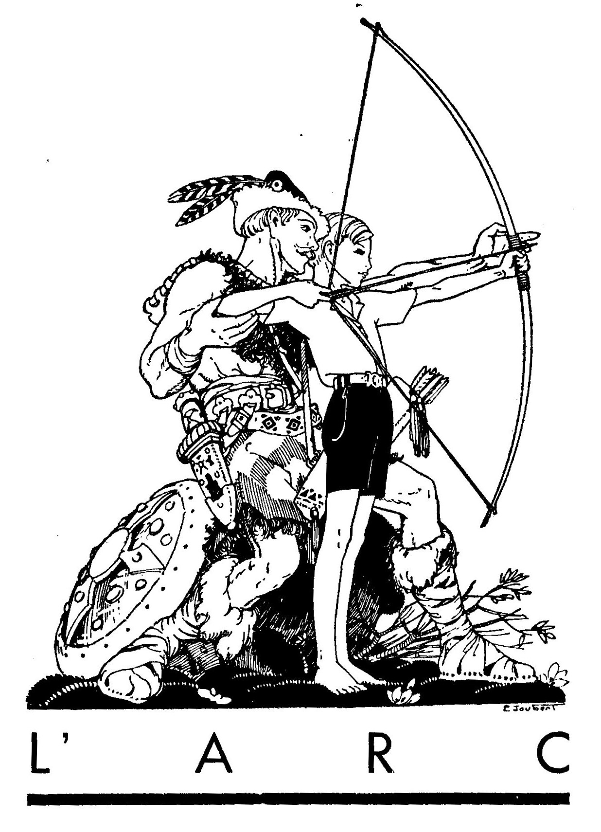 Scouting Arc Dsign L'arc : SCOUT 29 de 1935 - Pierre Joubert