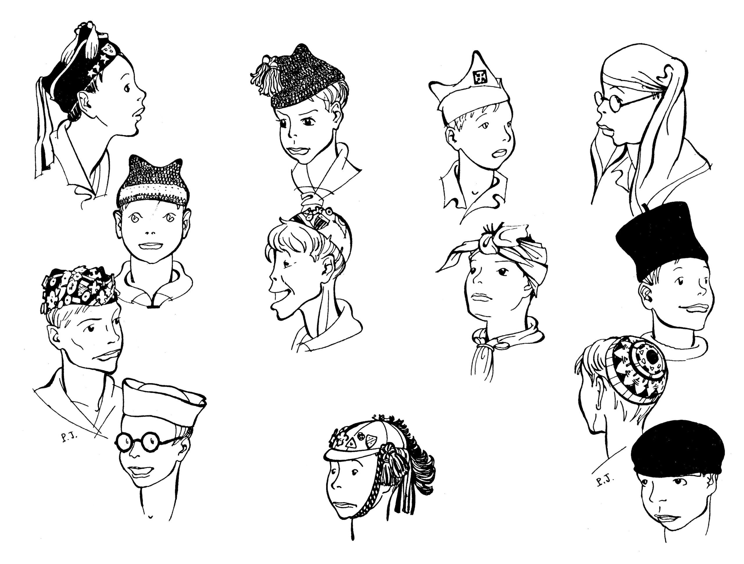 De la coiffure de camp : SCOUT 125 de 1939