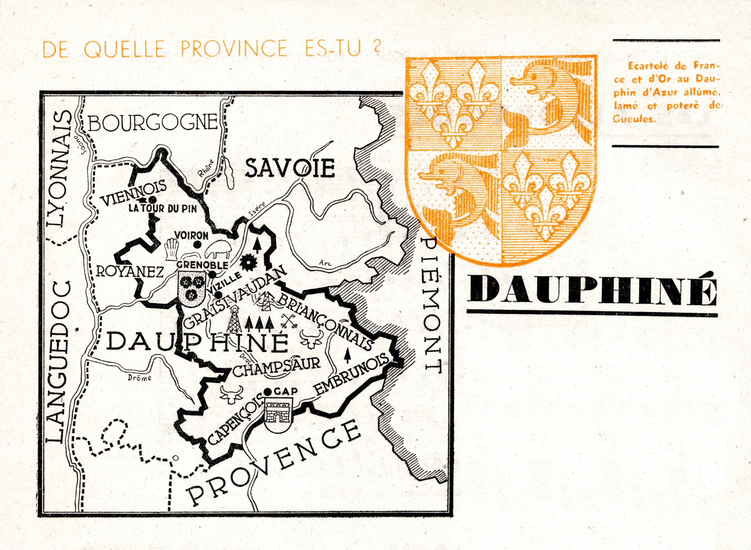 Dauphiné : SCOUT 172 de 1942