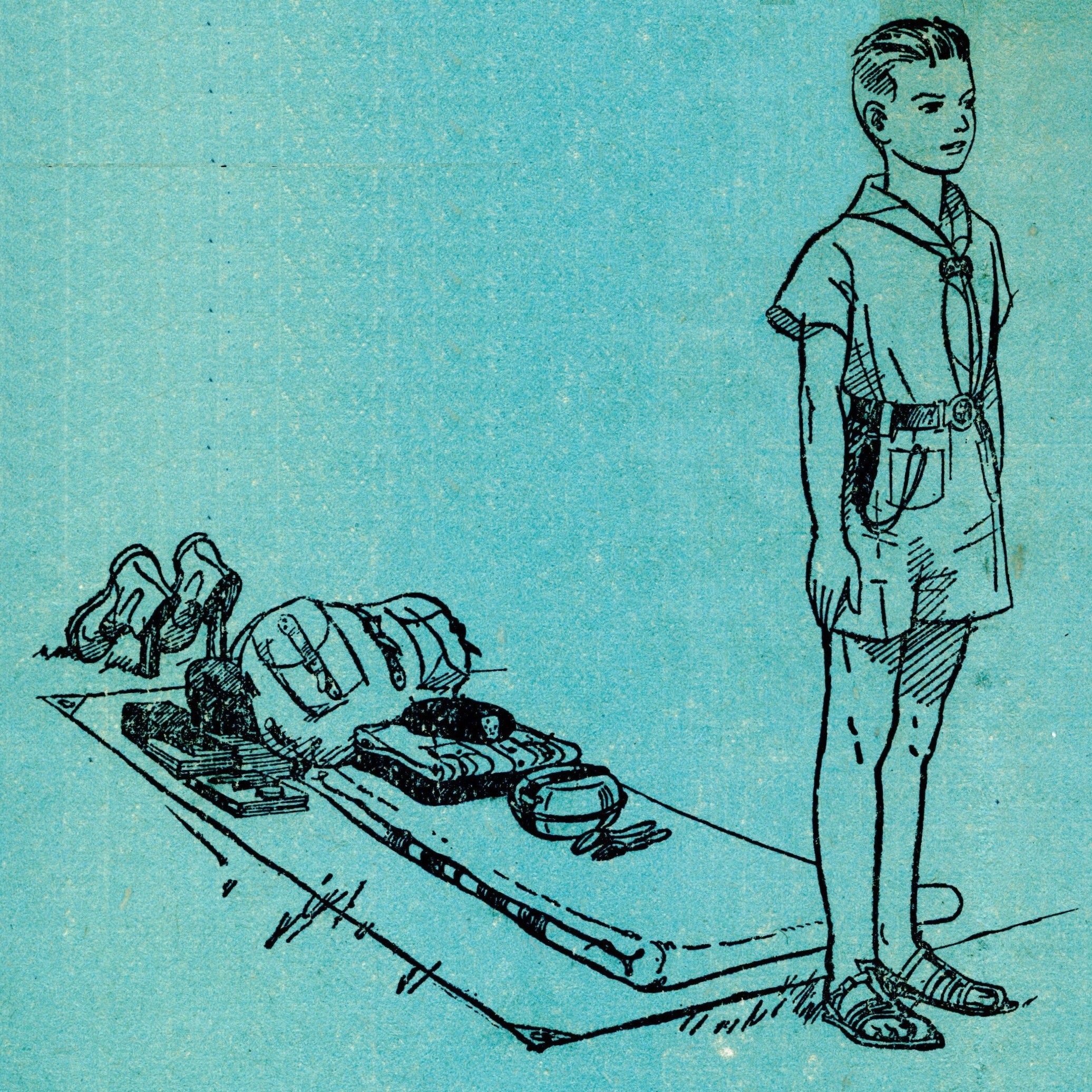 L’inspection : L’ESCOUTE 187 de 1943
